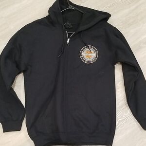 Harley-Davidson Black Zip-Up Sweater